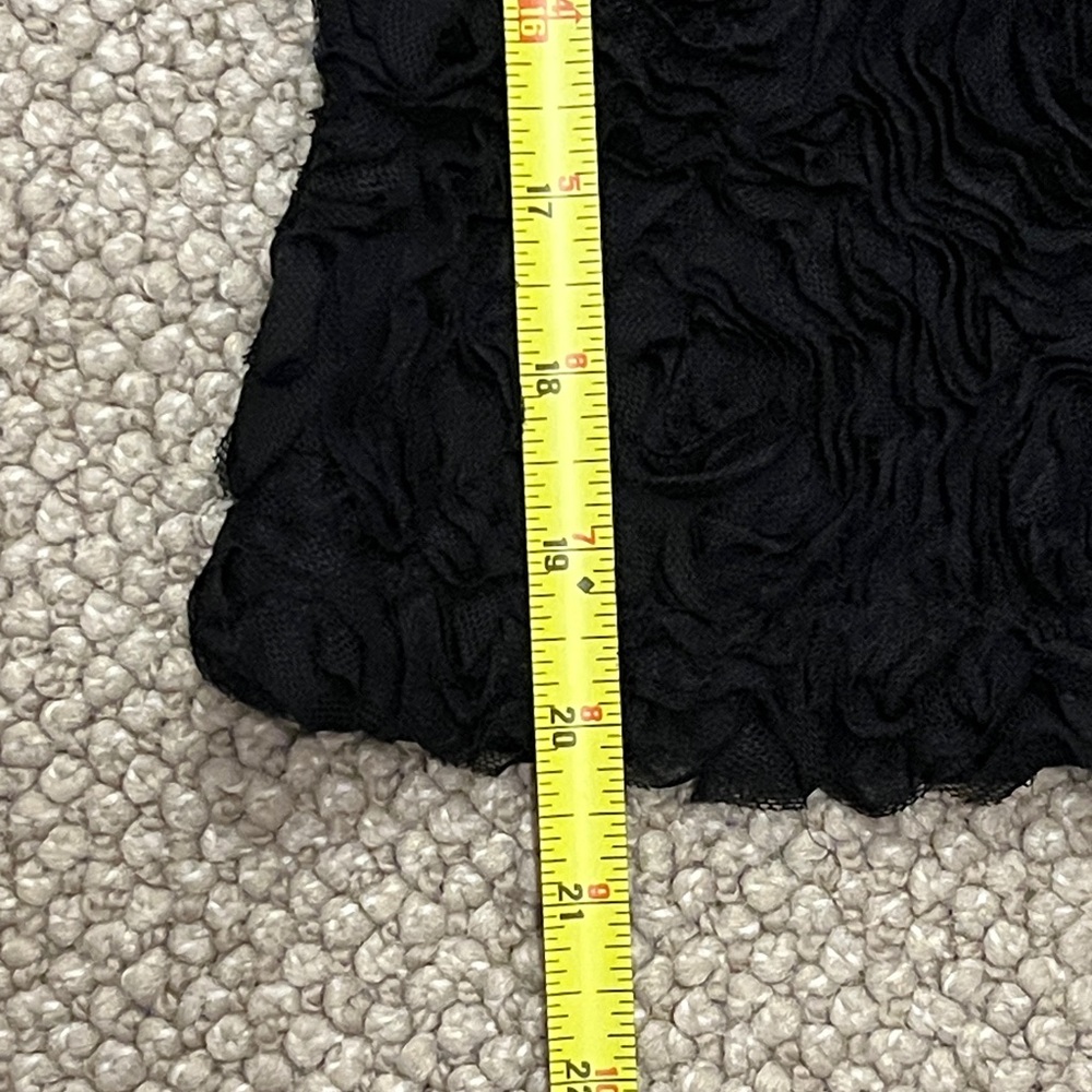 Joseph Ribkoff Black Textured Going-Out Top - Picture 10 of 12